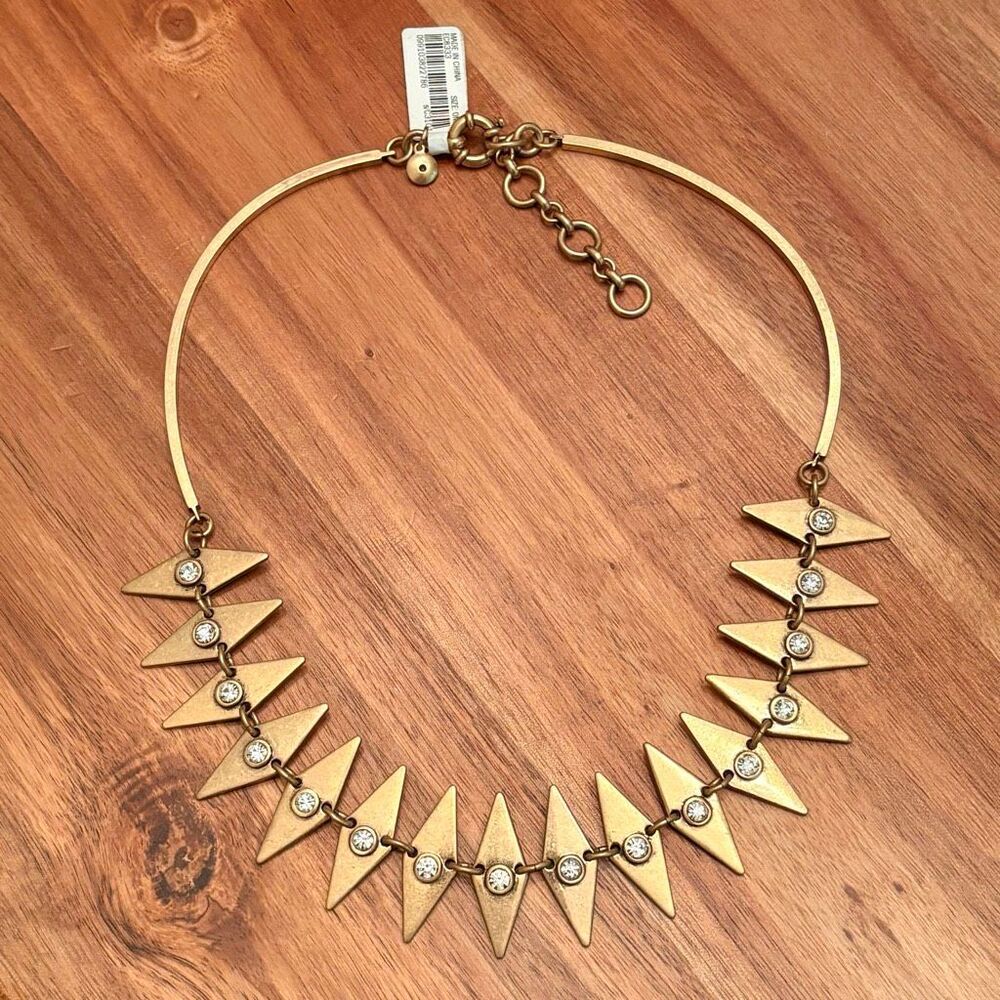 J.Crew | Spiky Collar Necklace | 18” Adjustable